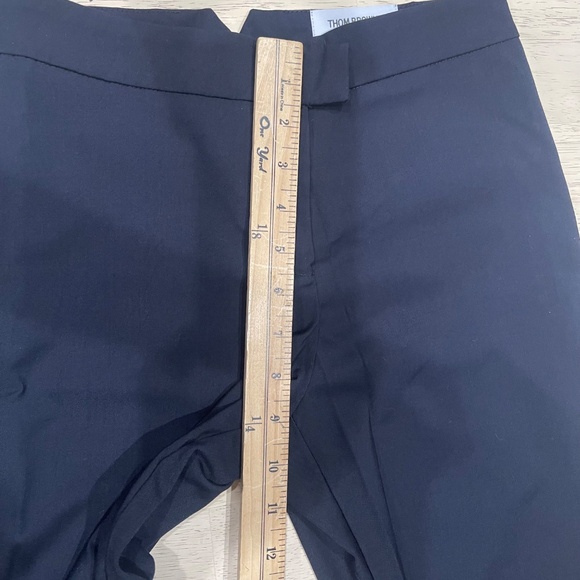 Thom Browne Size 1 Cropped Trousers | 27” Waist | Made in Japan | Tricolor Cuff - Picture 5 of 6